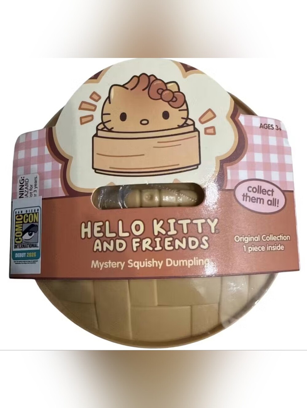Hello Kitty Mystery Squishy Dumpling - RARE